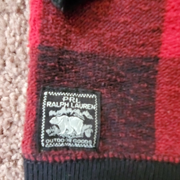 Polo Ralph Lauren girls buffalo plaid turtleneck - Picture 2 of 7
